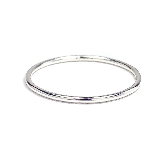1.2mm- Sterling silver Smooth ring band, sterling silver dainty everyday ring. - Picture 2 of 8
